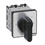 PR-One 12 A Four-Way Panel Mount Cam Switch with Off, 1 Pole, and 4 Contacts (227622)