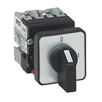 10 A On/Off Panel Mount Mini Cam Switch with 2 Poles and 2 Contacts (223502)