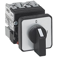 10 A On/Off Panel Mount Mini Cam Switch with 4 Poles and 4 Contacts (223504)