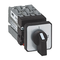 10 A Three-Way Panel Mount Mini Cam Switch with 2 Poles and 6 Contacts (223516)