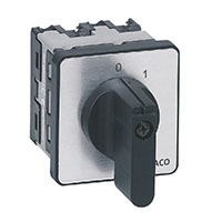 PR-One 12 A On/Off Panel Mount Cam Switch with 2 Poles and 2 Contacts (227601)