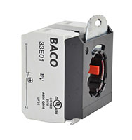 2 Normally Closed (NC) Screw Terminal Non-Illuminated Contact Block Assembly with 3 Position Clip