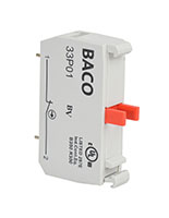 1 Normally Closed (NC) Printed Circuit Board (PCB) Terminal Contact Block