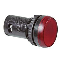 22 mm 24 V Red One-Piece Pilot Light