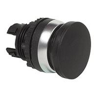 22 mm Black 32 mm Mushroom Momentary Chrome Bezel Pushbutton
