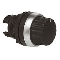 22 mm 2 Position Momentary Knob Switch Chrome Bezel