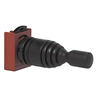 22 mm 4 Position Maintained Non-Latching Joystick with 2 Position Clip