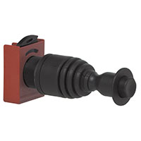 22 mm 4 Position Maintained Latching Joystick with 2 Position Clip