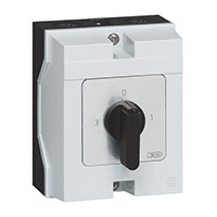PR12 12 A Three-Way Enclosure Black Cam Switch with Off, 3 Poles, and 9 Contacts (ND03AXQ)