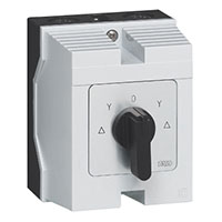 PR12 12 A 1-Speed Starter Enclosure Black Cam Switch with 10 Contacts (NZ13GXQ)