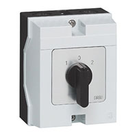 PR17 16 A Change-Over Enclosure Black Cam Switch with Off, 3 Poles, and 6 Contacts (SC03GXQ)