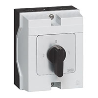 PR17 16 A Three-Way Enclosure Black Cam Switch with Off, 1 Pole, and 3 Contacts (SD01AXQ)