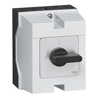 PR17 16 A 1-Speed, One-Way Enclosure Black Cam Switch with 8 Contacts (SZ51BXQ)