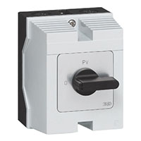 PR17 16 A 2-Speed, One-Way Enclosure Black Cam Switch with 8 Contacts (SZ52BXQ)