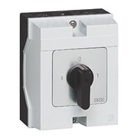PR26 25 A Three-Way Enclosure Black Cam Switch with Off, 1 Pole, and 3 Contacts (ZD01AXQ)
