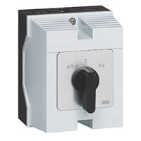PR26 25 A 3 Phase Motor Enclosure Black Cam Switch with 5 Contacts (ZZ11GXQ)