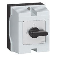 PR26 25 A 2-Speed, One-Way Enclosure Black Cam Switch with 8 Contacts (ZZ52BXQ)