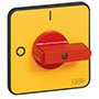 96 mm Diameter, Yellow, Red Non-Pad Handle/Legend (0172622)