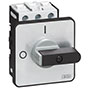 25 A Current, 3 Poles, Panel Mount Disconnect Switch with Grey Non-Padlockable Handle (0174002)