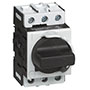 32 A Current, 3 Poles, Din-Rail Mount Disconnect Switch with Grey Padlockable Handle (0174105)