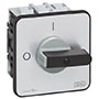 100 A Current, 3 Poles, Panel Mount Disconnect Switch with Grey Non-Padlockable Handle (174502)