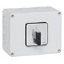 PR40 50 A On/Off Enclosure Grey/Black Cam Switch with 1 Pole and 1 Contact (HB01AAQ)