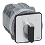 PR40 50 A Change-Over Panel Mount Grey/Black Cam Switch with Off, 1 Pole, and 2 Contacts (HC01GQ7)