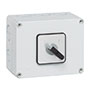 PR40 50 A Change-Over Enclosure Grey/Black Cam Switch with 1 Pole and 2 Contacts (HC51DAQ)