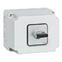 PR40 50 A 1-Speed, One-Way Enclosure Grey/Black Cam Switch with 8 Contacts (HZ51BDQ)