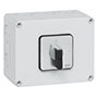PR63 63 A On/Off Enclosure Grey/Black Cam Switch with 1 Pole and 1 Contact (IB01AAQ)