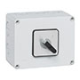 PR63 63 A Change-Over Enclosure Grey/Black Cam Switch with 1 Pole and 2 Contacts (IC51DAQ)