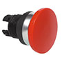 22 mm Red 40 mm Mushroom Momentary Chrome Bezel Pushbutton