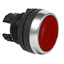 22 mm Red Flush Momentary Illuminated Chrome Bezel Pushbutton