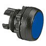 22 mm Blue Flush Maintained Black Bezel Pushbutton