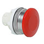 30 mm Red 40 mm Mushroom Push-Pull Chrome Bezel Button