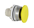 30 mm Yellow 40 mm Mushroom Push-Turn Chrome Bezel Button