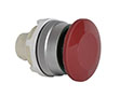 30 mm Red 40 mm Mushroom Manual Latching (Push-Turn) Chrome Bezel Pushbutton