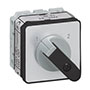 PR21 20 A Change-Over Panel Mount Grey/Black Cam Switch with 3 Poles and 6 Contacts (TC53DQ1)
